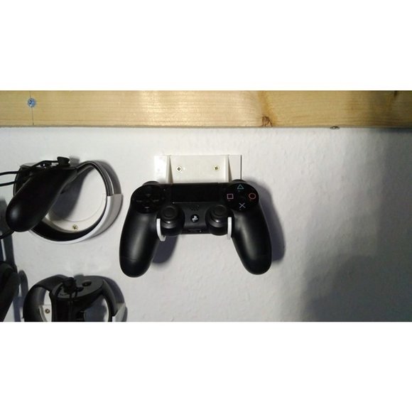 Sony PlayStation 4 Controller Wall Hanger Stand Mount Compatible With PS4 PS3 - Picture 5 of 6